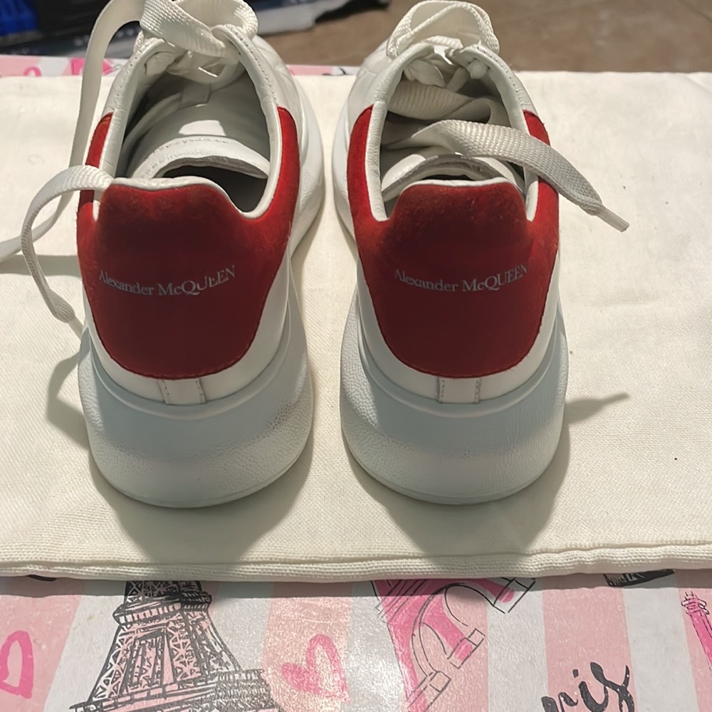 Red Alexander McQueen Kids Sneakers - Picture 14 of 15